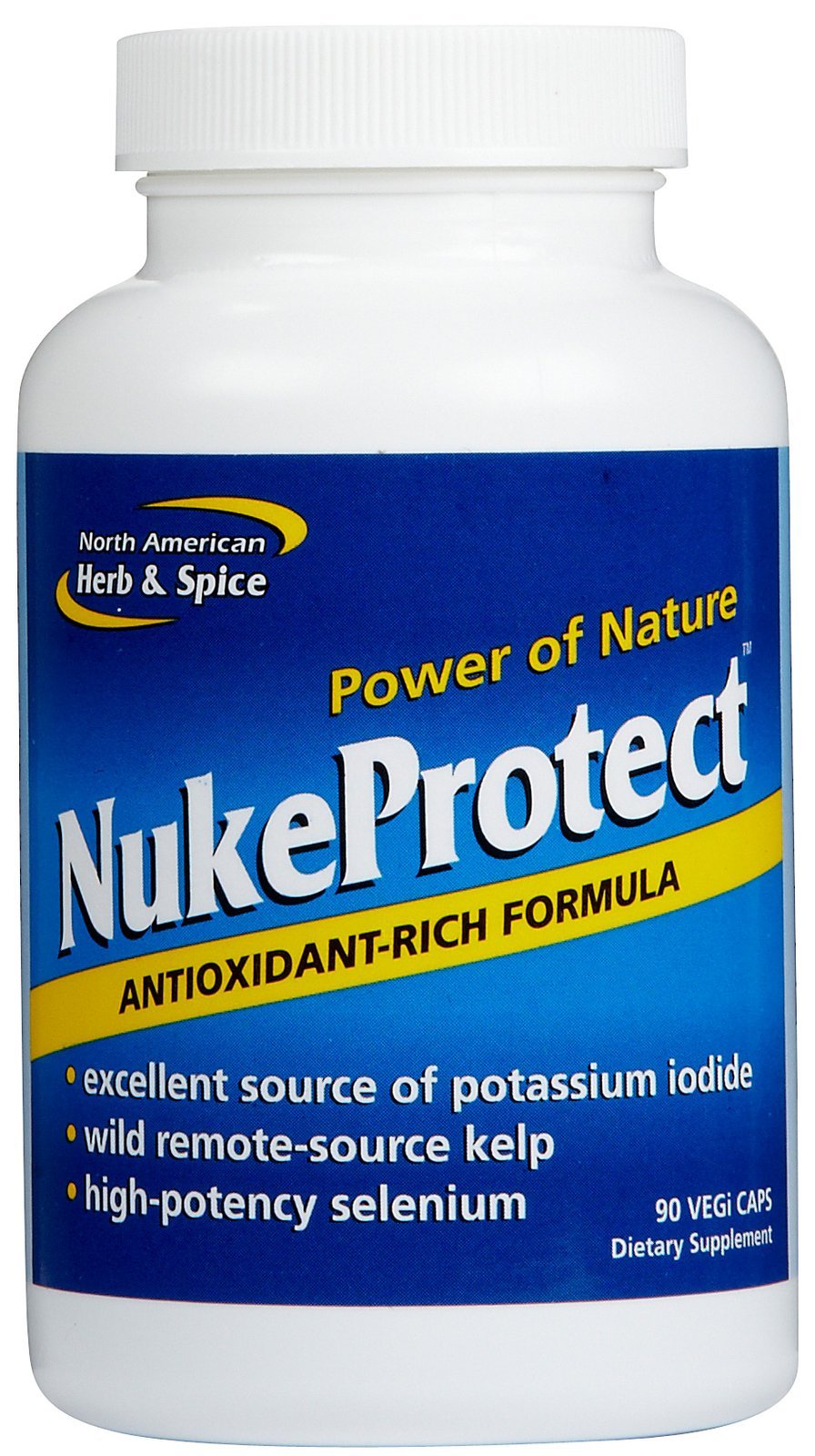North American Herb & Spice NukeProtect bottle for daily antioxidant support