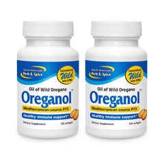 Oreganol P73 bottle with wild oregano oil for daily use