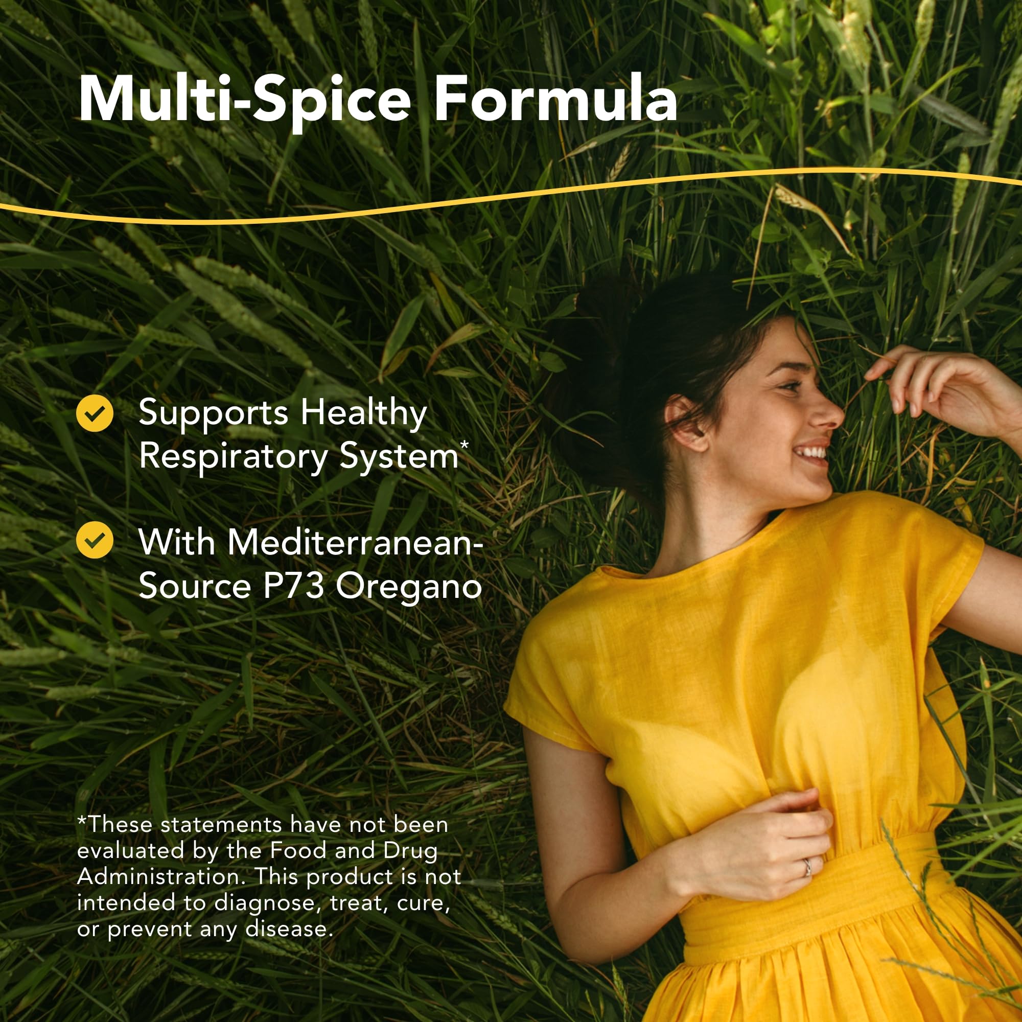 OregaRESP capsules close-up highlighting a multi-spice oil formula.
