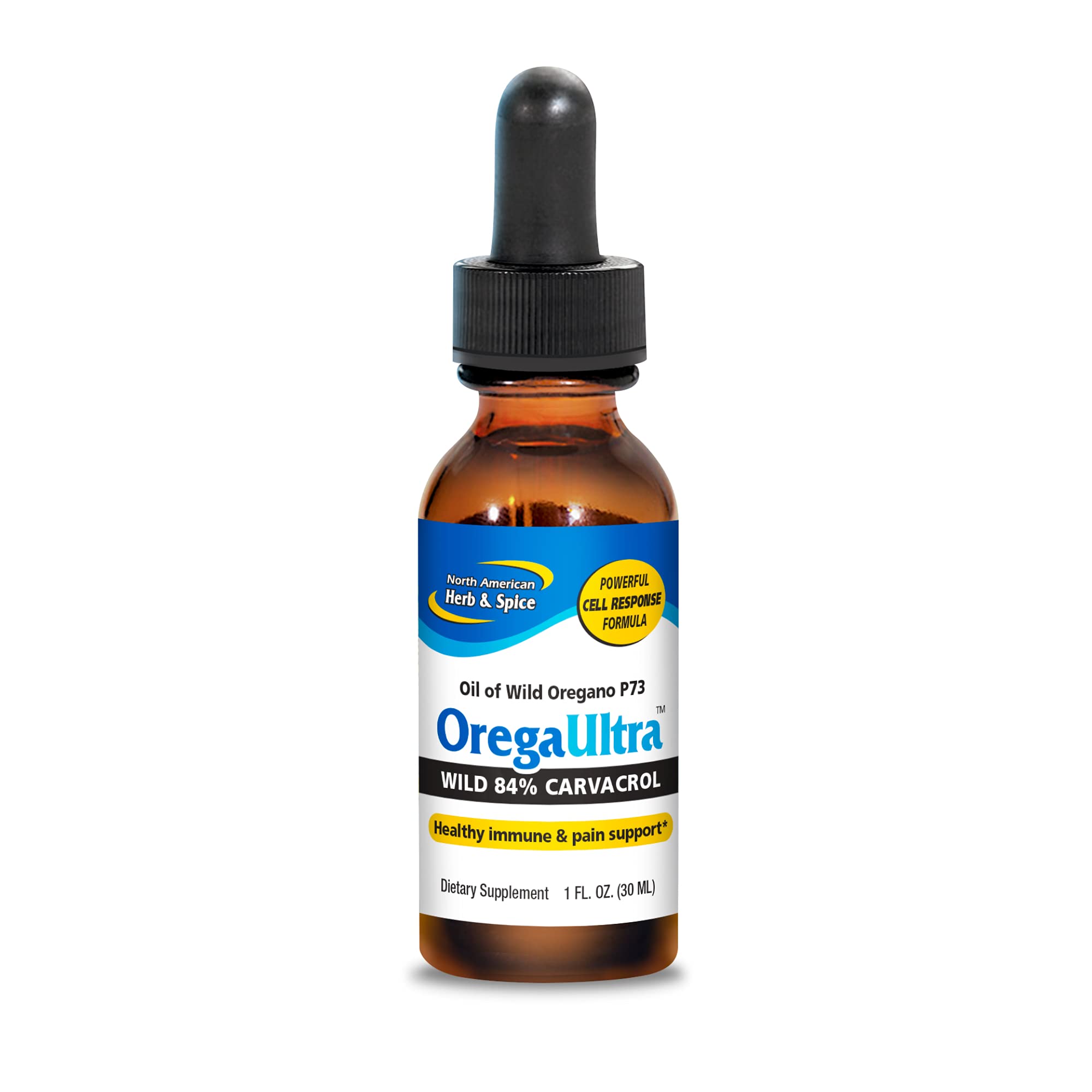 OregaUltra bottle pour shows easy dosing and natural aroma for daily use