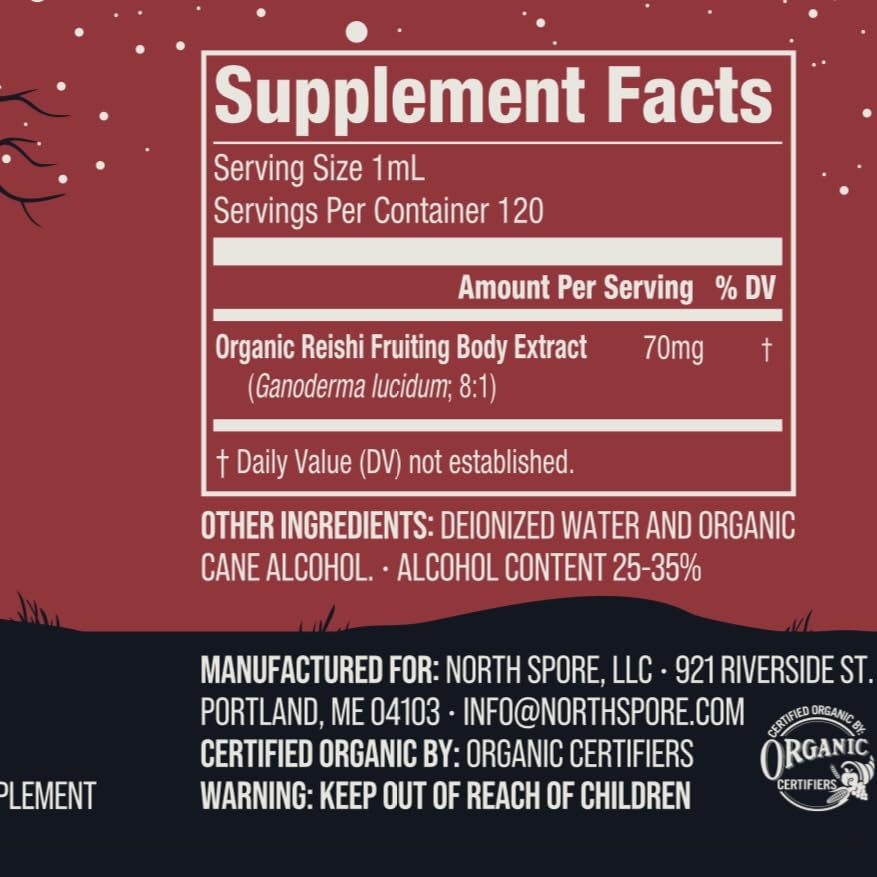 North Spore Cordyceps tincture energy dropper for athletic recovery.