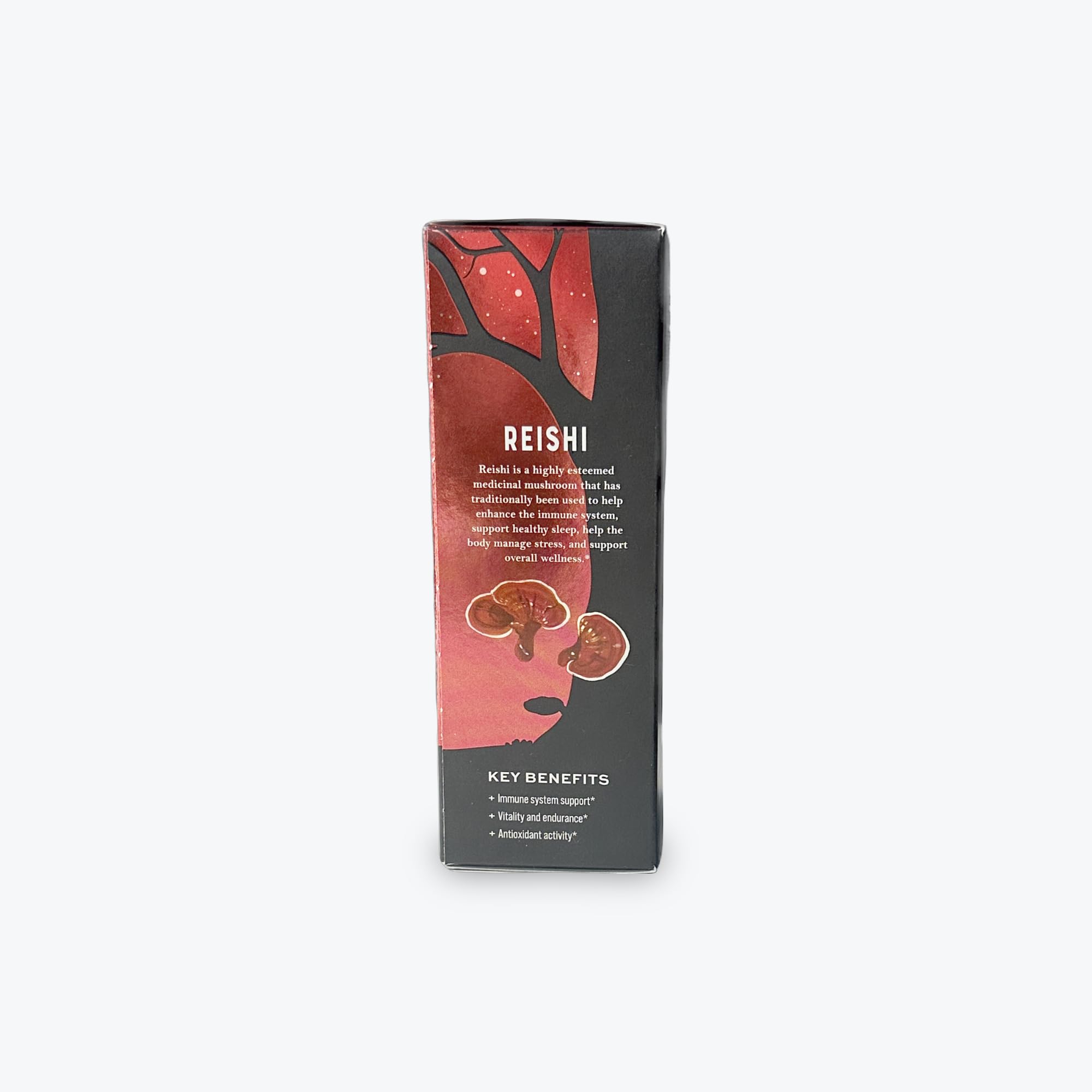 North Spore Reishi tincture with 100% fruiting bodies for purity.