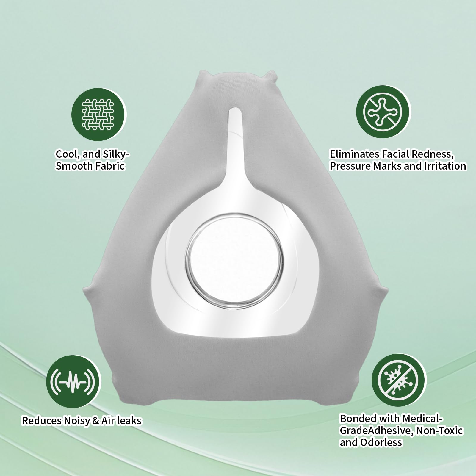 Nosadi cushion large with silky liner reduces skin irritation and pressure marks