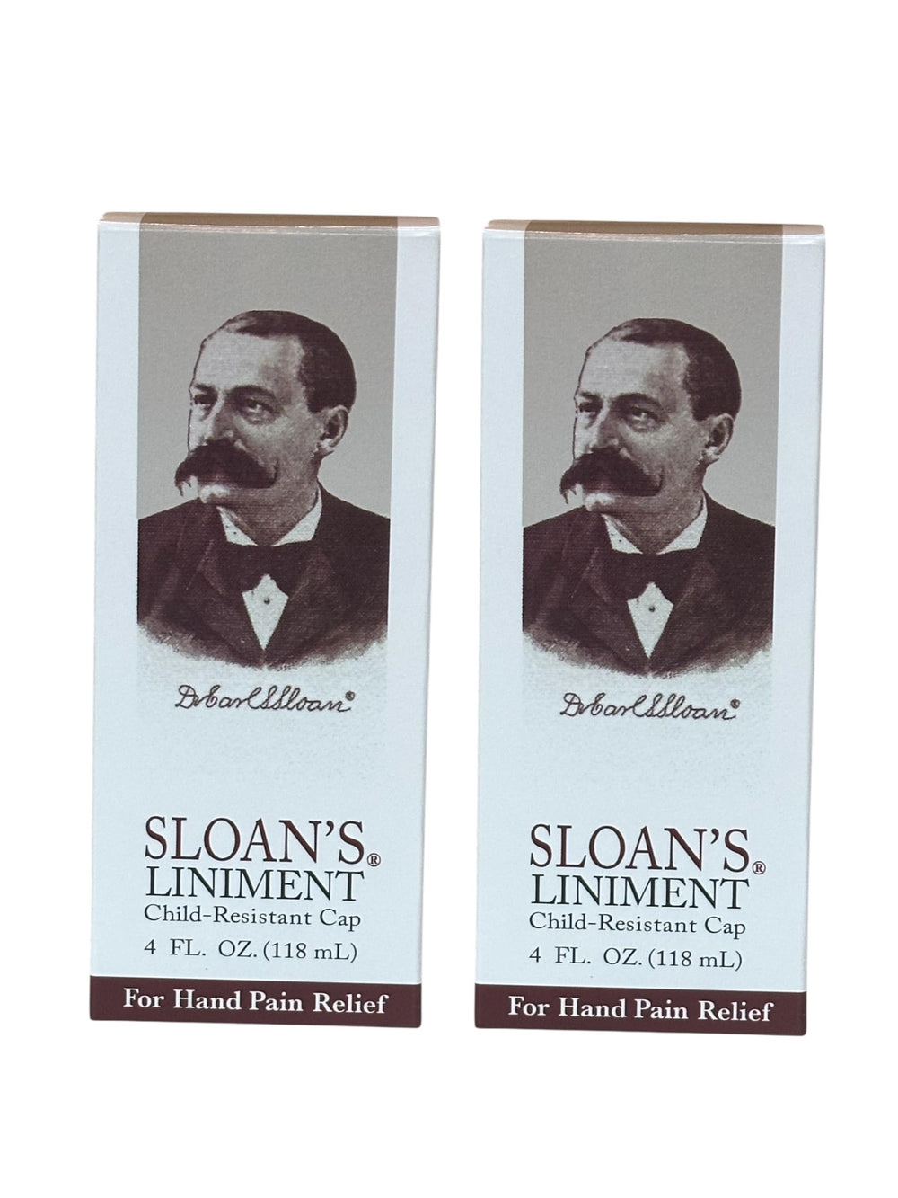 NOSE BETTER Sloan's Liniment two-pack bottle ready for use