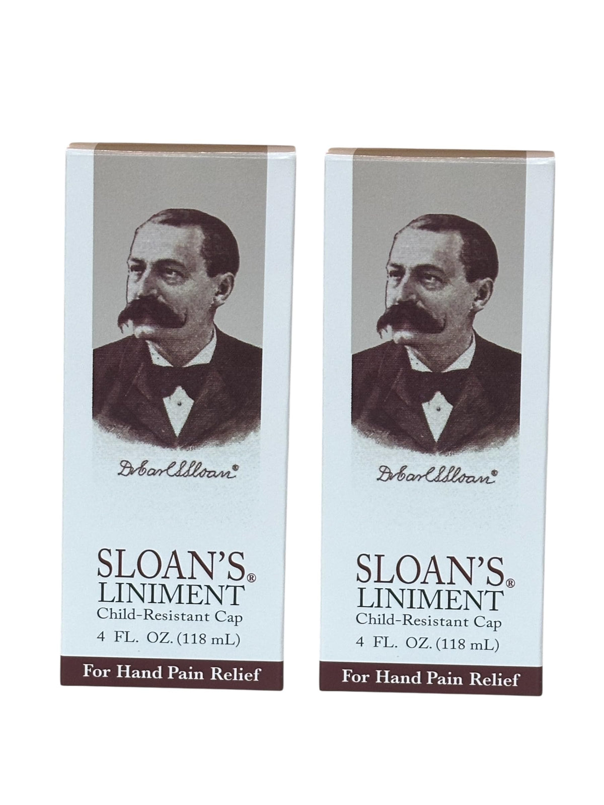 NOSE BETTER Sloan's Liniment two-pack bottle ready for use