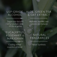 Noshinku aloe and green tea infusion in wipe bundle for hydrated skin.