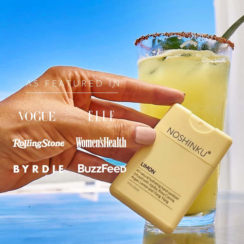 Noshinku lemon scent blends bergamot and essential oils for a refreshing aroma