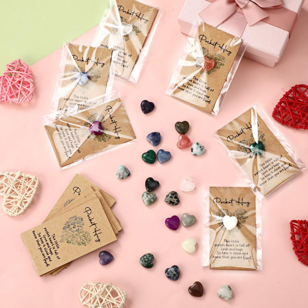Nosiny colorful heart crystals close up show each hue’s charm and thoughtful design.
