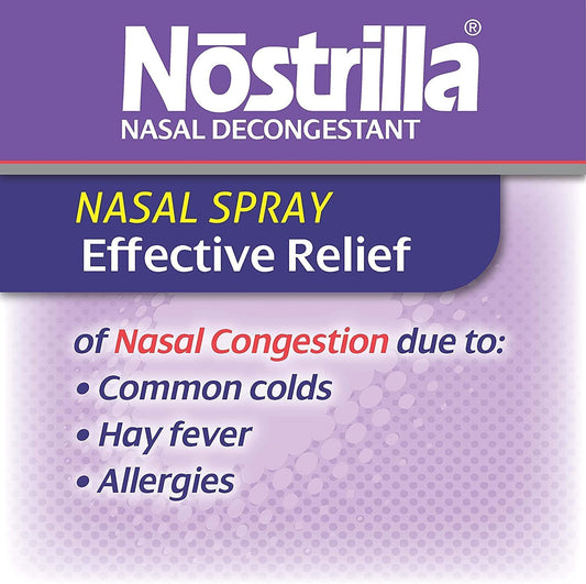Nostrilla bottle side view highlighting portable, travel-friendly size.