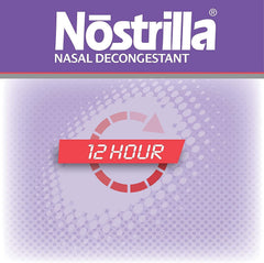 Nostrilla pump-dispense close-up demonstrating a measured dose per spray.