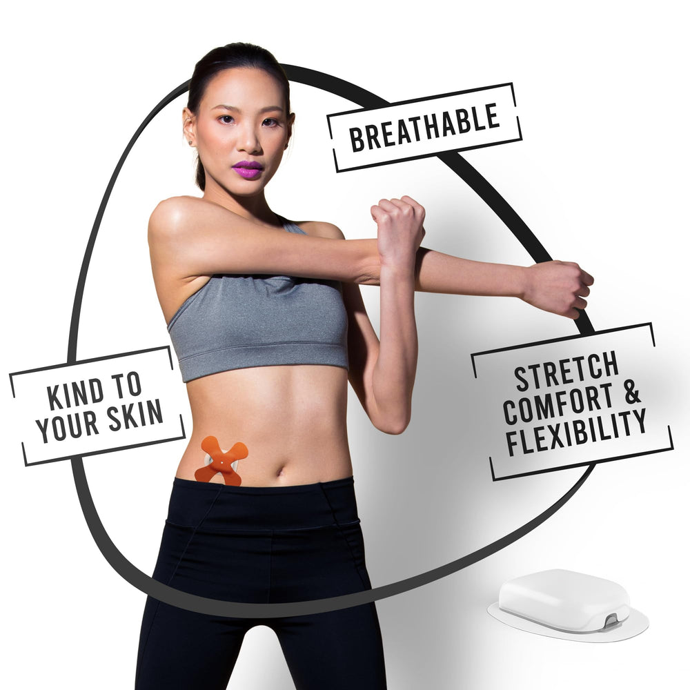 Not Just A Patch Omnipod 5 latex-free adhesive for skin comfort.