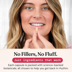 Nourished AndroEase Plus daily routine pills support consistent wellness.