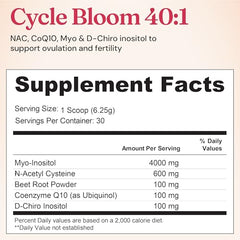 Nourished Natural Health CycleBloom egg-quality scene suggests reproductive wellness support.