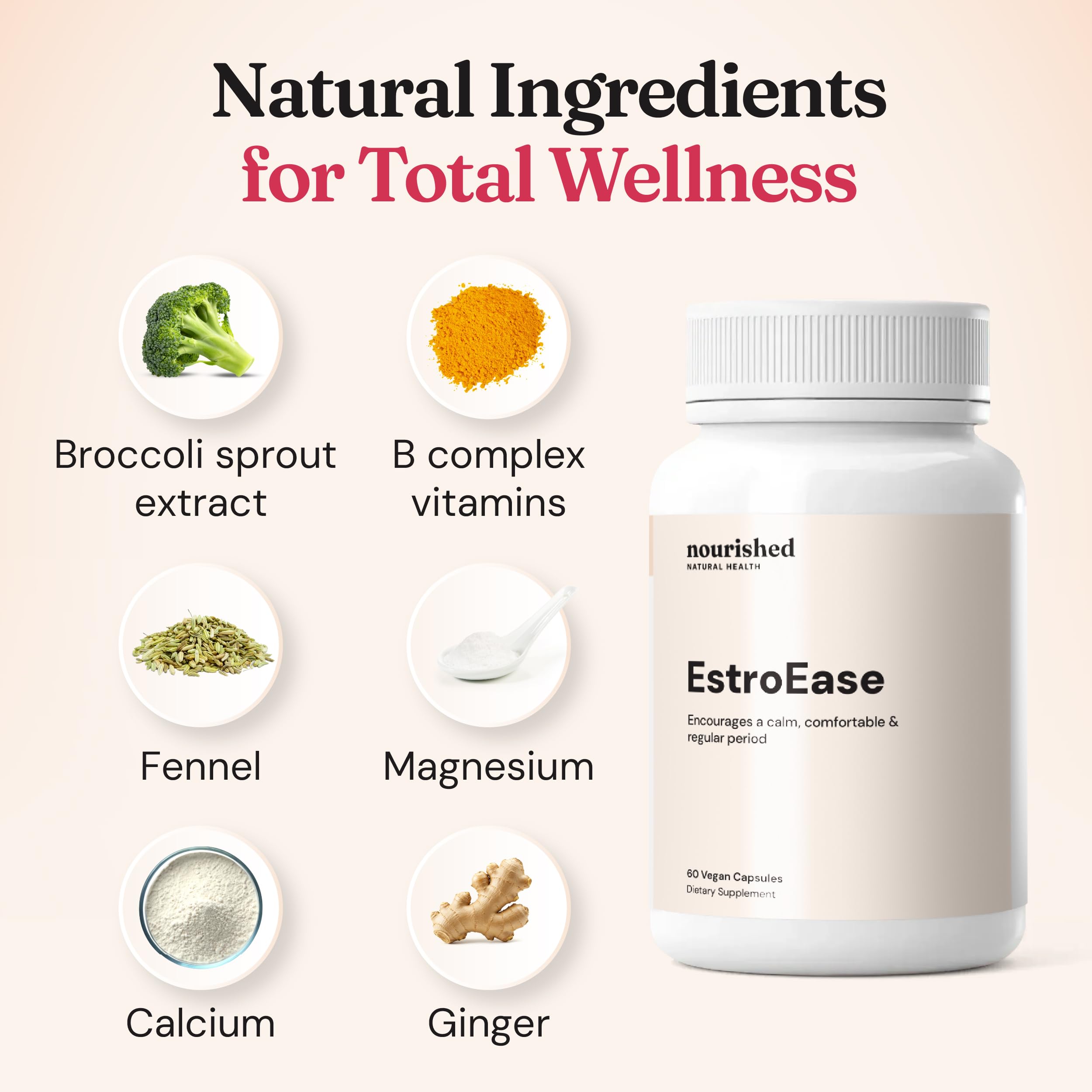 Daily routine scenario with EstroEase bottle for monthly balance