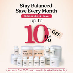 Nourished Period and PMS Repair label shows 120 capsules for monthly use