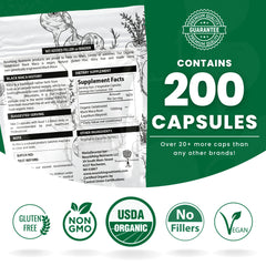 Nourishing Nutrients ingredients highlight organic maca and mineral-rich profile