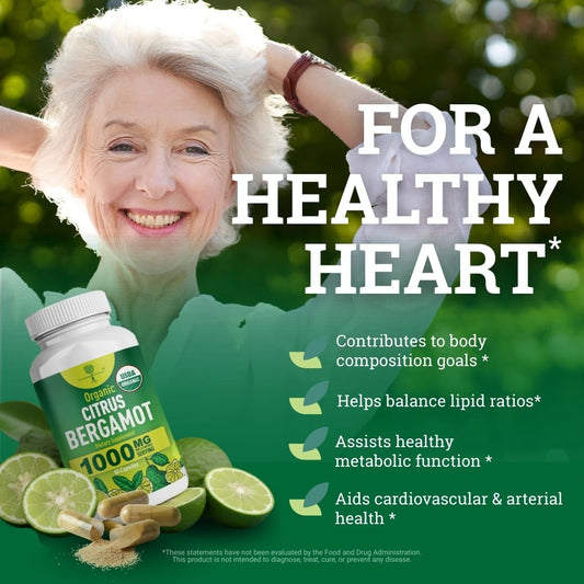 Nourishing Nutrients bergamot patented extract—full spectrum polyphenols for consistent potency.