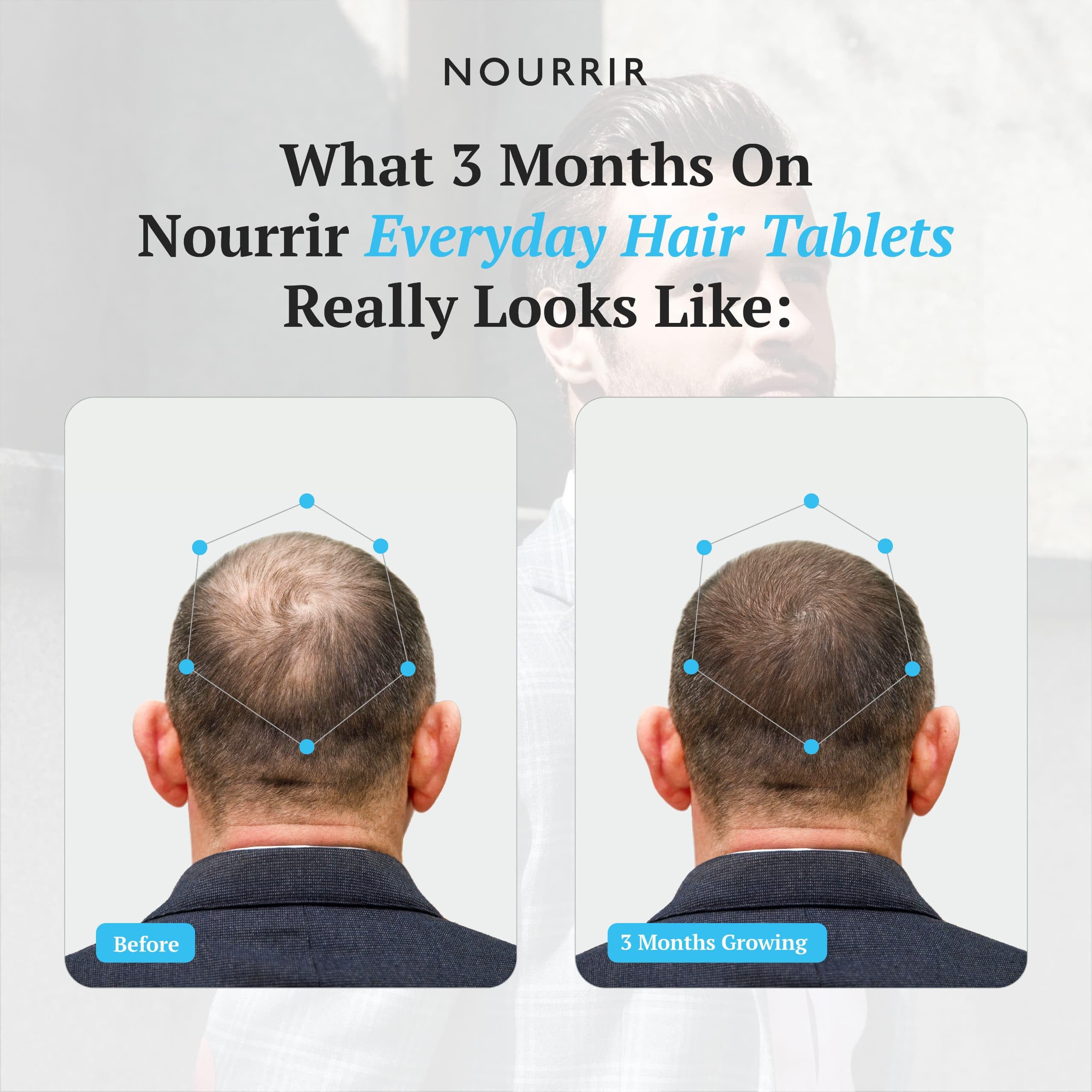 NOURRIR on shelf demonstrates convenient daily hair care option