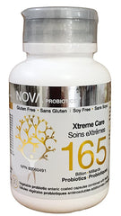 NOVA Probiotics Xtreme Care bottle with 165B CFU capsules for daily digestive support