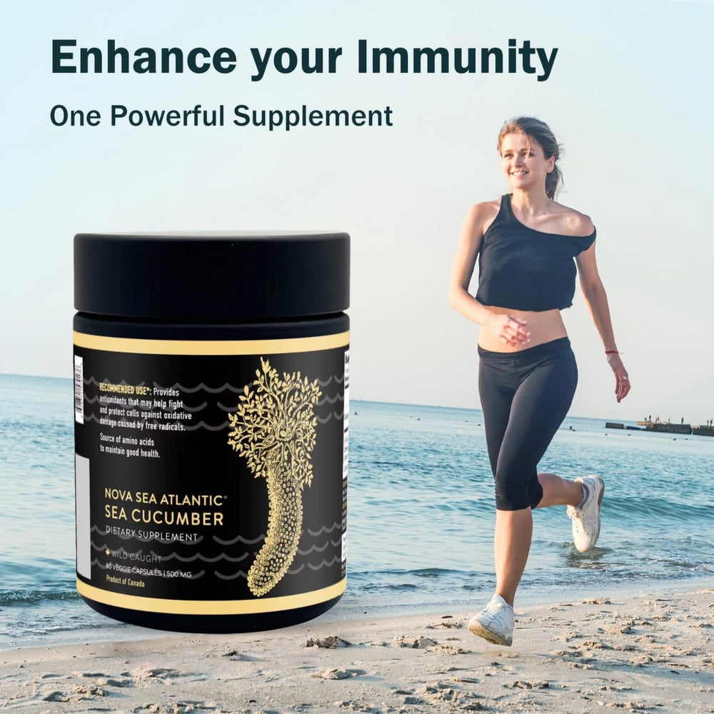Nova Sea Atlantic sea cucumber immunity support capsules for families