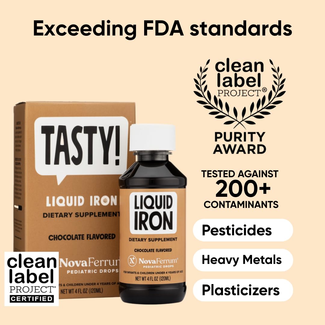 NovaFerrum Tasty dropper dosing for safe measured servings