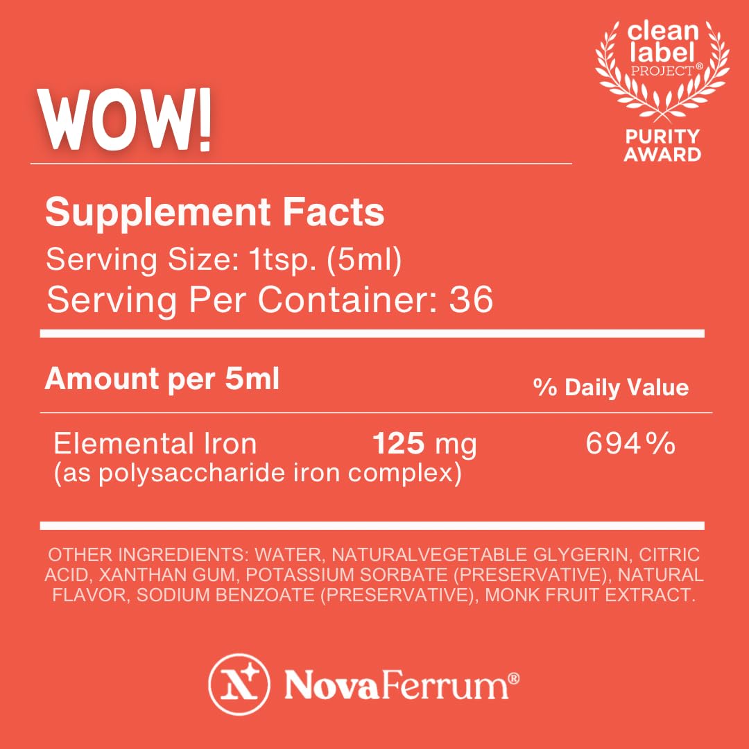 NovaFerrum WOW measuring dropper ready for easy, gentle iron dosing