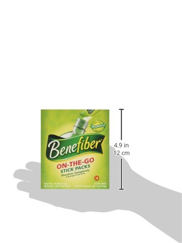 NOVARTIS Benefiber on-the-go sticks aid daily fiber intake.