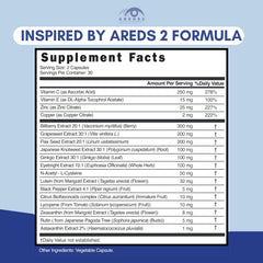 NOVEHA AREDS 2 night vision support: helps with reading and driving in low light.