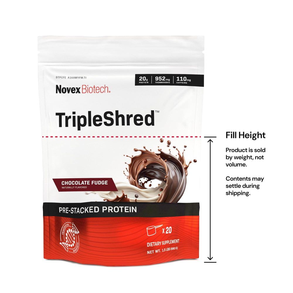 Novex Biotech TripleShred energy cup ready to power the day