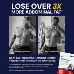 Novex Biotech TripleShred shaker blending powder for quick energy during workouts