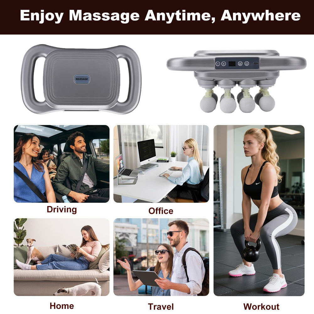 Novotechcal 16-Head Massage Gun heads attachment demonstrates versatile massage heads.