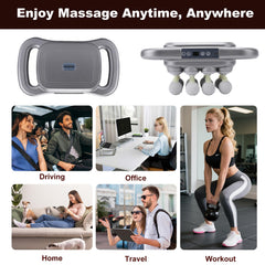 Novotechcal 16-Head Massage Gun heads attachment demonstrates versatile massage heads.