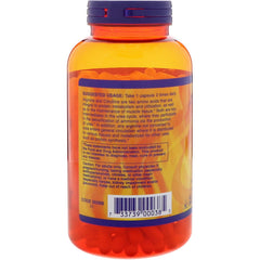 NOW Foods Arginine & Citrulline capsules in gym setting suggest muscle maintenance support