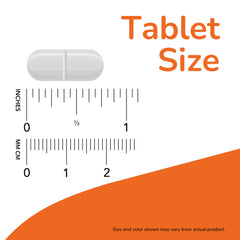 NOW Foods B-50 ingredients chart highlighting choline, inositol, and folic acid.