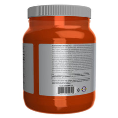 NOW Foods Creatine Monohydrate label highlighting GMP quality assurance.