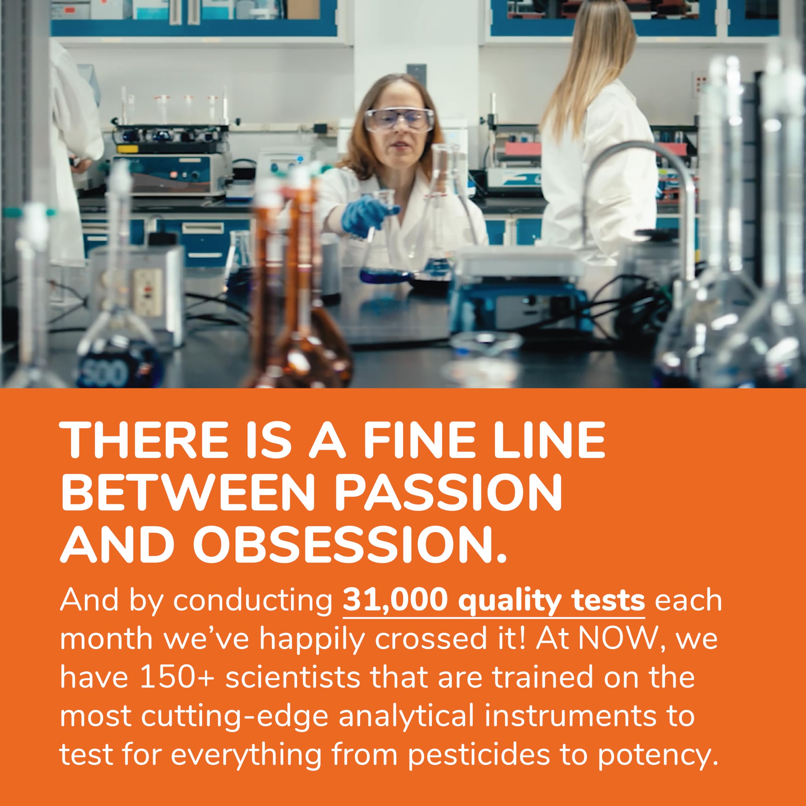 NOW Foods DHA-1000 lab certificate confirming potency and purity