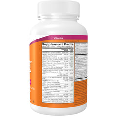 NOW Foods Eve alpha lipoic acid and CoQ10 tablets close-up