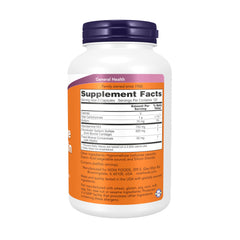 NOW Foods label showing ingredients and trace minerals for joint health