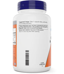 NOW Foods Glutathione 500 mg capsules inside view shows vegan form.