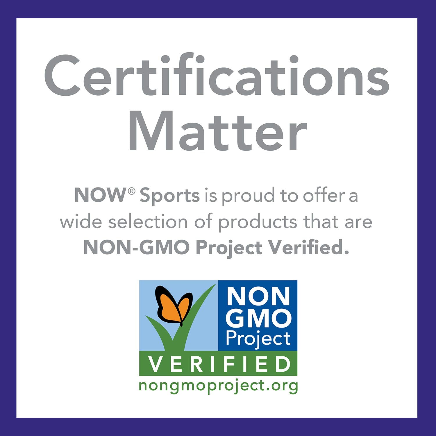 NOW Foods GMP and NPA-certified seal signaling quality assurance