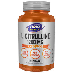 NOW Foods L-Citrulline extra-strength tablet for athletic support.