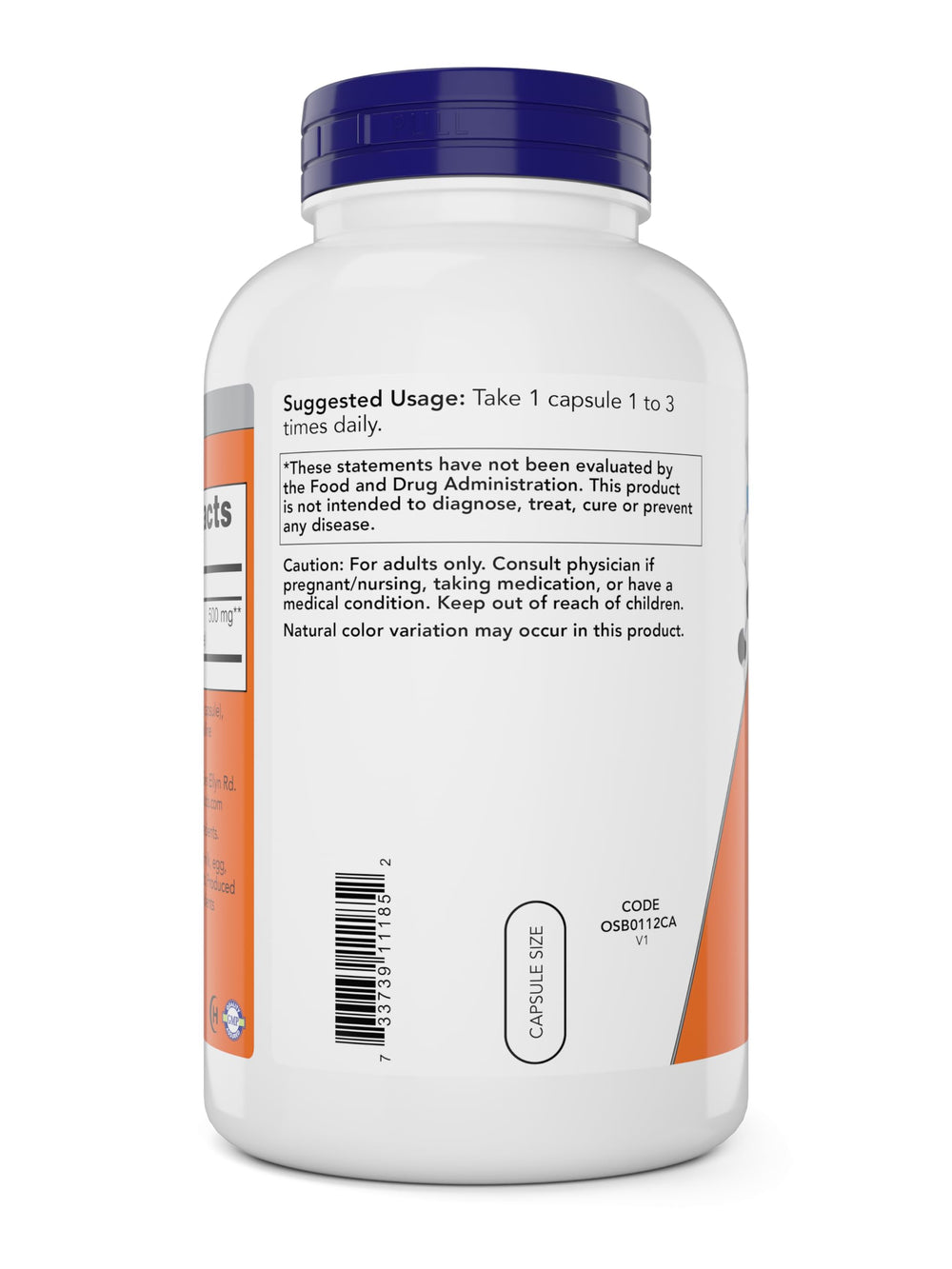 NOW Foods L-Lysine 500 mg packaging shows a value pack for ongoing use.