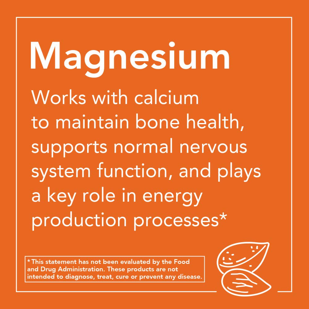 NOW Foods Magnesium Malate ingredients label close-up for transparency.