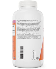 Two-pack Now MSM bottles on shelf signaling value and convenience