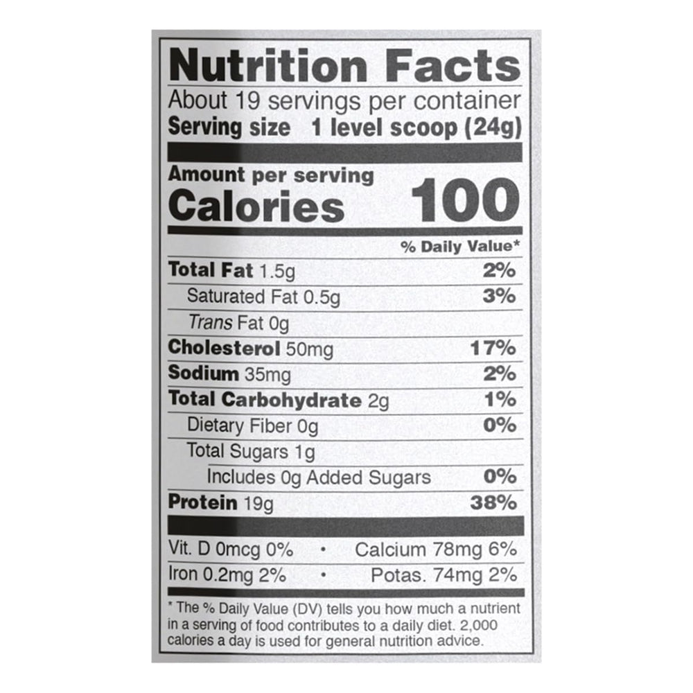 NOW Foods Organic Whey Protein naturally rich in BCAAs and protein.