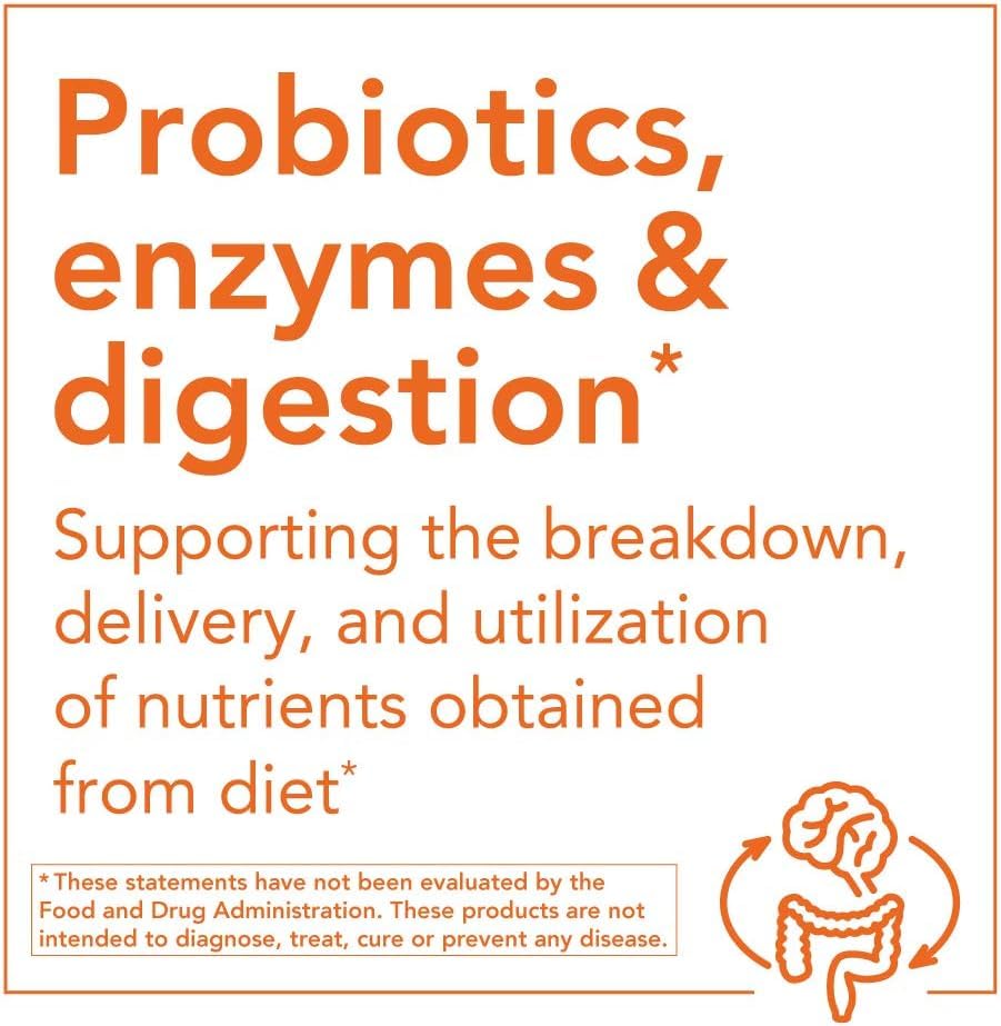 NOW Foods Probiotic-10 label detail emphasizing dosage and CFU.