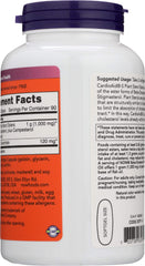 NOW Foods SPO beta-sitosterol fish oil softgels on table for everyday supplement routine.