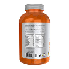NOW Foods Sports Amino Complete label highlighting ingredients and vitamins for fitness-focused nutrition