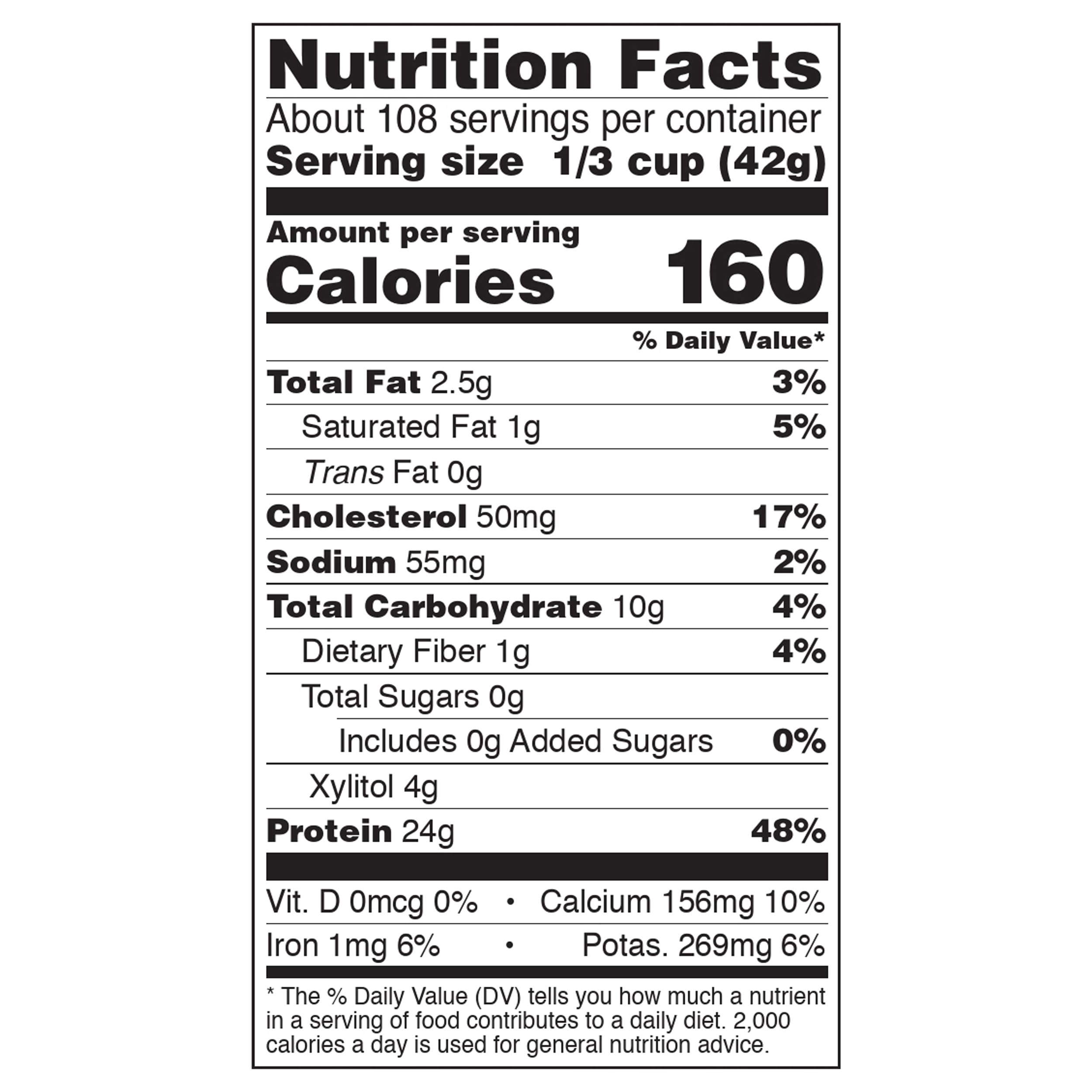 NOW Foods Whey Protein Creamy Chocolate ingredient blend shows ultrafiltered and hydrolyzed whey