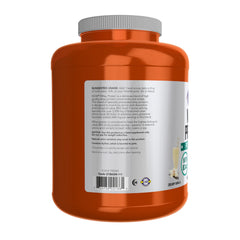 NOW Foods Whey Protein Creamy Vanilla mixed shake with smooth texture